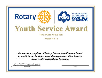 Youth Service Award